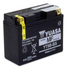 Μπαταρία μοτοσυκλετών YUASA 12V 8.4AH YT9B-BS (ΕΩΣ 6 ΑΤΟΚΕΣ ή 60 ΔΟΣΕΙΣ)