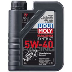 Λάδι Κινητήρα Μοτοσυκλέτας Liqui Moly RACING SYNTH 4T 5W-40