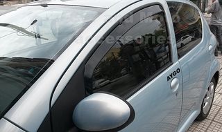 Ανεμοθραύστες Citroen C1 Peugeot 107 Toyota Aygo 2005-2014 4Πορτό Gelly Plast