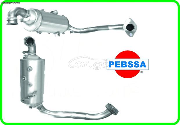 www.pebssa.gr - ΚΑΤΑΛΥΤΗΣ & DPF / ΦΙΛΤΡΟ ΣΩΜΑΤΙΔΙΩΝ FORD FOCUS1.6TDCi Mk.2  2009-2011 (K:11162)