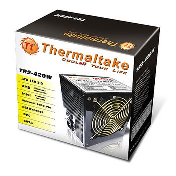 Thermaltake TR2 420W - 420 Watt, ATX, 19 dB