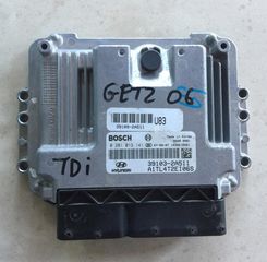 ΕΓΚΕΦΑΛΟΣ ΚΙΝΗΤΗΡΑ HYUNDAI GETZ TDI ΜΕ ΚΩΔΙΚΟ 39103-2A511 / 06-10. ΑΡΙΣΤΗ ΚΑΤΑΣΤΑΣΗ!!! ΑΠΟΣΤΟΛΗ ΣΕ ΟΛΗ ΤΗΝ ΕΛΛΑΔΑ!!!