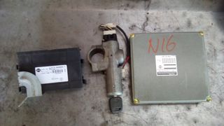 ΕΓΚΕΦΑΛΟΣ - ΚΛΕΙΔΑΡΙΑ ΣΕΤ IMMOB  NISSAN ALMERA N16 HITACHI MEC20-600 QG15DE 2002 - 2007