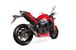 Scorpion Τελικό Εξάτμισης RP1-GP Carbon Slip-On Titanium End Cap Suzuki GSX-S 750 '17