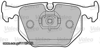 Τακάκια οπίσθια VALEO για BMW 5 Series E39 (598580)