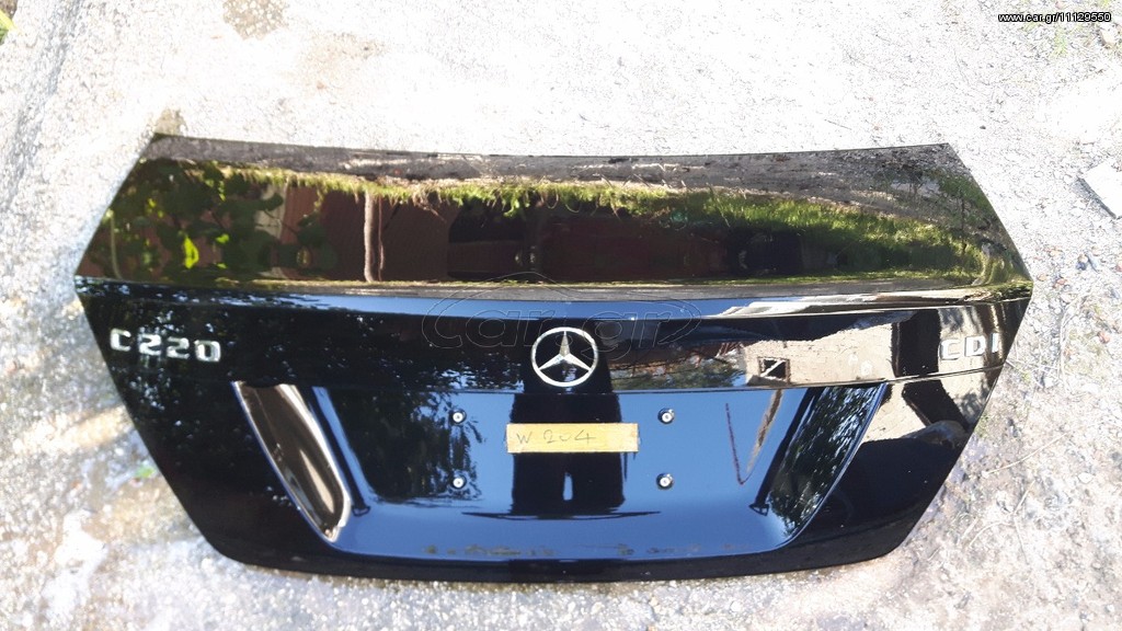 MERCEDES BENZ C KLASSE W204 ΚΑΠΟ ΠΙΣΩ ΜΑΥΡΟ ΣΕ ΑΡΙΣΤΗ ΚΑΤΑΣΤΑΣΗ
