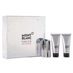 MONT BLANC Emblem Intense SET: EDT 100ml + aftershave balm 100ml + shower gel 100ml