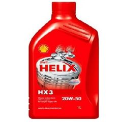 Λιπαντικό SHELL Helix ΗΧ3 20W50 1L(ΕΩΣ 6 ΑΤΟΚΕΣ Η 60 ΔΟΣΕΙΣ)