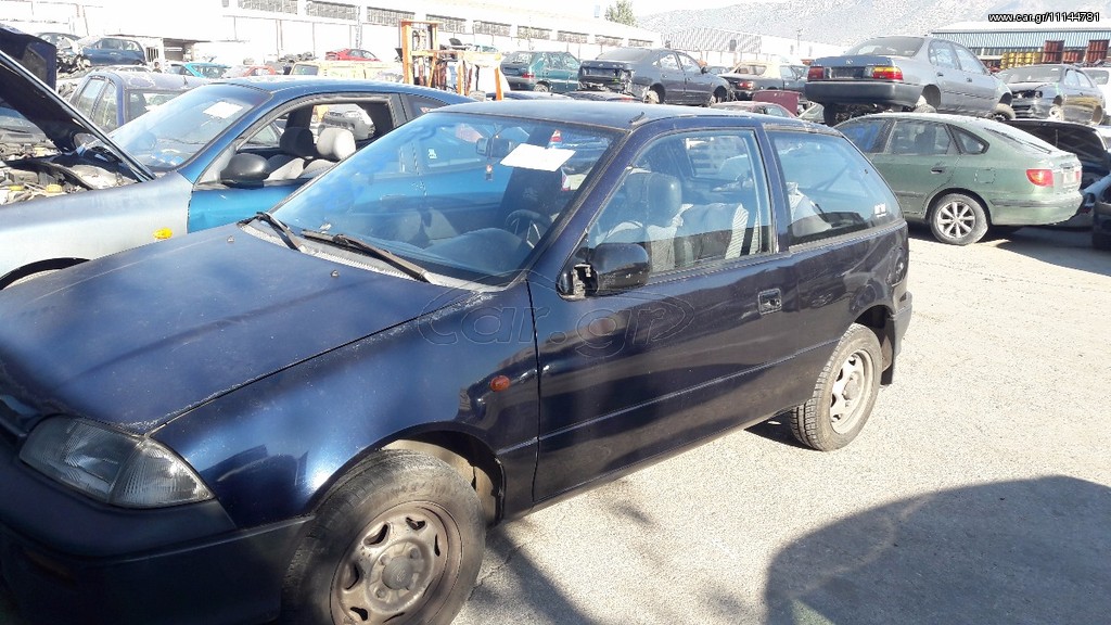 Suzuki swift, μοντέλο του 1992, 993cc, με κωδικό κινητήρα G10A164824