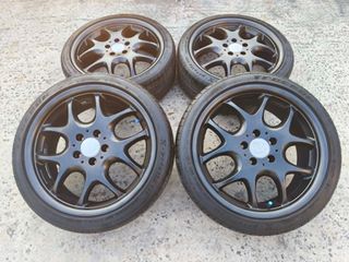 Ζαντες 18αρες (5x112)ΓΝΗΣΙΕΣ BRABUS με λαστιχα 215/40/18 του 2023