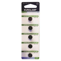 Eurolamp Μπαταρια Αλκαλικη Α76 Lr44 1.5V  5Pcs - 147-24112