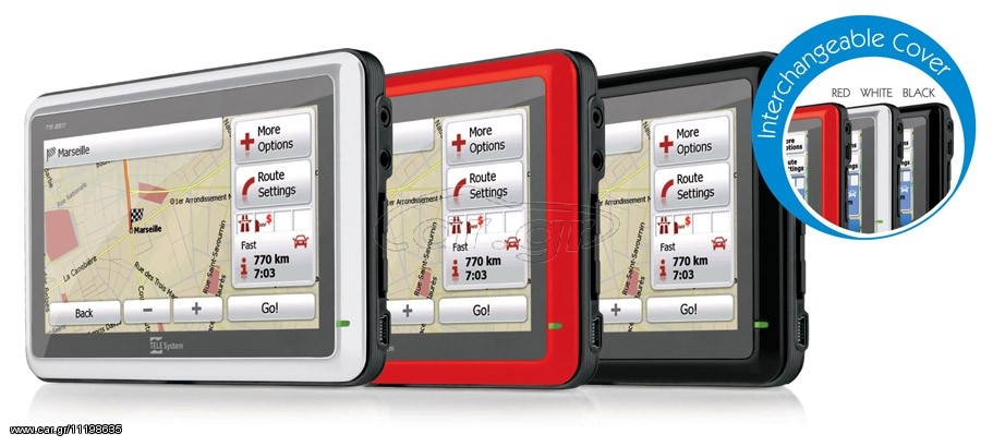 3D GPS 4.3 TELESYSTEM EU&GR Σφραγισμένο