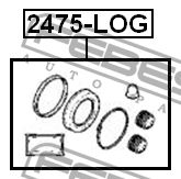 Σετ επισκευης δαγκανας φρενων ZX CLIO LOGAN MEGANE 1 TWIGO-thumb-1