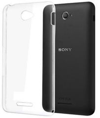 Θήκη  Sony Xperia E4 Σιλικόνης TPU - 2453 -  Διάφανο - OEM