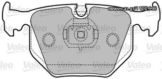 Τακάκια εμπρόσθια VALEO για BMW X5 (598580)