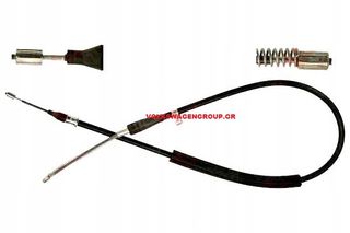 Ντίζα χειροφρένου (ΚΑΙΝΟΥΡΓΙΑ) ,AUDI ,A2 2000-2005 . Για οχήματα με ταμπούρα πίσω .