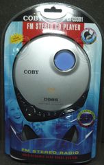 CD PLAYER & FM ΦΟΡΗΤΟ COBY CX-CD301 silver - ΚΑΙΝΟΥΡΓΙΟ-ΣΦΡΑΓΙΣΜΕΝΟ