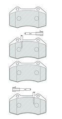 ΣΕΤ ΤΑΚ.EM.PUNTO EVO/500 ΚΑΙΝ. FERODO FDB4320 ABARTH 500 ABARTH 500C ABARTH PUNTO ALFA ROMEO MITO