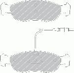 ΣΕΤ ΤΑΚΑΚΙΑ ΦΡ.P-106,P-306 93- ΚΑΙΝ. FERODO FDB876 CITROEN SAXO PEUGEOT 106 PEUGEOT 306