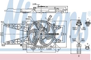 ΒΕΝΤΙΛ.FIAT PUNTO II 01- ΚΑΙΝ. NISSENS 85051 FIAT PUNTO