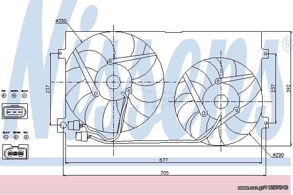 ΒΕΝΤΙΛ.VW-BEETLE 98- ΚΑΙΝ. NISSENS 85250 VW NEW