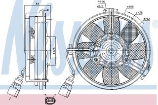 ΒΕΝΤΙΛ.AUDI A4 4.2 07- ΚΑΙΝ. NISSENS 85639 AUDI A4 AUDI A5