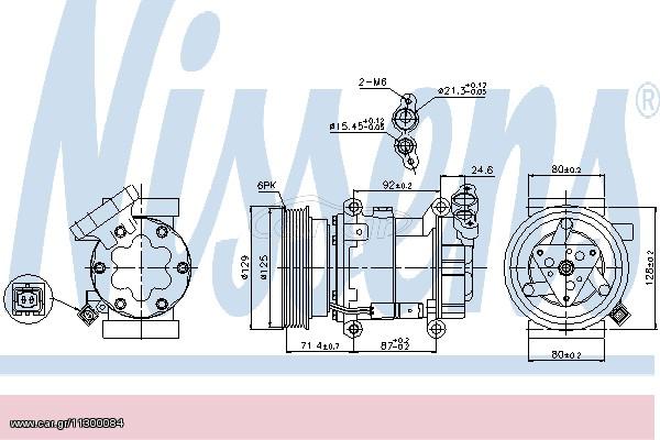 A/C COMPRESSOR QASHQAI  07- ΚΑΙΝ. NISSENS 89332 MERCEDES-BENZ CITAN NISSAN CUBE NISSAN JUKE NISSAN MICRA NISSAN NOTE NISSAN NV200 NISSAN QASHQAI NISSAN TIIDA RENAULT CLIO RENAULT KANGOO RENAULT MODUS