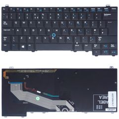 Πληκτρολόγιο Laptop DELL Latitude 14 5000 E5440 SN7223 Y4H14 0Y4H14 OY4H14 PK130WQA00 NSK-LDBUC 3KK86 03KK86 PK130WQ4B00 PK130WQ3B00 MP-13B73USJ698 SG-60720 SN7223BL C4FHX 0C4FHX BLACK BACKLIT (Κωδ.40