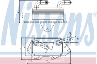 ΨΥΓ.ΛΑΔ.AUDI A4 07- ΚΑΙΝ. NISSENS 90662 AUDI A4 AUDI A5 AUDI A6 AUDI A7 AUDI A8 AUDI Q5 AUDI Q7 VW TOUAREG