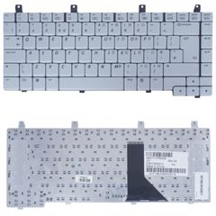 Πληκτρολόγιο Laptop HP 383495-031 PK13ZIP0600 99.N5982.01E AECT2TPE01 K031802E4 K031802F1 K031802F2 PK13HR604K0 PK13HR607E0 PK13HR607P0 PK13ZLI0100 PK13ZZ74B00 V0318BIAS1 UK VERSION GREY Keyboard(Κωδ.