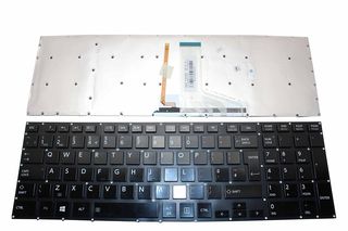 Πληκτρολόγιο - Laptop Keyboard για Toshiba Qosmio X70-A X75-A X75-A7180 X75-A7195 X70-B X70-B-102 X70-AT01S 0KN0-C35US11 AEBDA70022-RU V138146CK1 UK No Frame Backlight ( Κωδ.40286UKNOFRAMEBACKLIT )