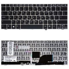 Πληκτρολόγιο Ελληνικό-Greek Laptop Keyboard HP EliteBook 2170p 2170 SG-49430-X2A 700681-151 90.4RL07.I0L SG-49400-X2A 677598-151 with point frame GR Silver (Κωδ.40313GRSILVER)