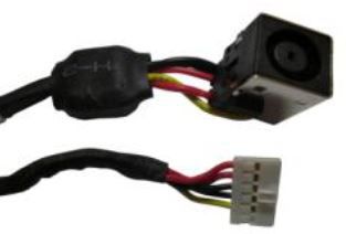 Βύσμα Τροφοδοσίας DC Power Jack Socket Dell Vostro 1710 1720 PP36X JAL60 DC301003F00 AC DC Power (κωδ.3042)