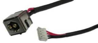 Βύσμα Τροφοδοσίας DC Power Jack Socket ASUS K40 K50 K60 K70 P50 X5 14G140279000 13GNVK1AP061-9 (κωδ.3072)