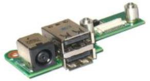 Βύσμα Τροφοδοσίας DC Power Jack Socket Dell 1525 1526 WITH BOARD 1526 1525 PP29L 48.4W006.011 48.4W006.021 07533-2 48.4W032.021 (κωδ.3113)