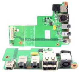 Βύσμα Τροφοδοσίας DC Power Jack Socket Dell E5500 With Main Board DC Jack FOOSE 15" I/O Board for DELL F171C E5500 Series Replacement Part Number 48.4X809.011 07608-01(κωδ.3141)