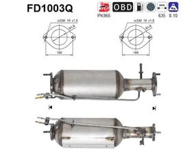 ΦΙΛΤΡΟ ΜΙΚΡΟ/ΔΙΩΝ S-MAX 2.0TD ΚΑΙΝ. AS FD1003Q FORD FOCUS FORD GALAXY FORD MONDEO FORD S-MAX