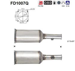 ΦΙΛΤΡΟ ΜΙΚΡΟ/ΔΙΩΝ CS 2.0TD HDI ΚΑΙΝ. AS FD1007Q CITROEN C5 PEUGEOT 407