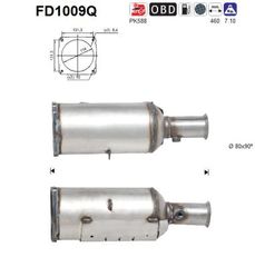 ΦΙΛΤΡΟ ΜΙΚΡΟ/ΔΙΩΝ 406 2.2TD ΚΑΙΝ. AS FD1009Q PEUGEOT 406