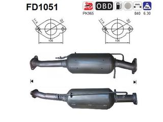 ΦΙΛΤΡΟ ΜΙΚΡΟ/ΔΙΩΝ KUGA 2.0TD ΚΑΙΝ. AS FD1051 FORD KUGA