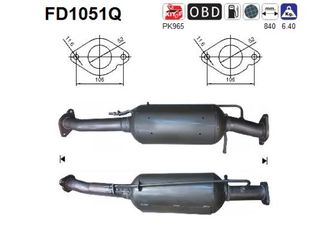 ΦΙΛΤΡΟ ΜΙΚΡΟ/ΔΙΩΝ KUGA 2.0TD ΚΑΙΝ. AS FD1051Q FORD KUGA