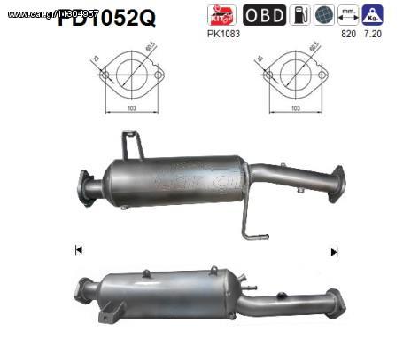 ΦΙΛΤΡΟ ΜΙΚΡΟ/ΔΙΩΝ PAJERO 3.2TD ΚΑΙΝ. AS FD1052Q MITSUBISHI PAJERO