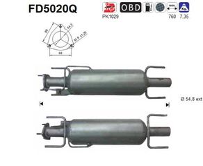 ΦΙΛΤΡΟ ΜΙΚΡΟ/ΔΙΩΝ A159 1.9TD ΚΑΙΝ. AS FD5020Q ALFA ROMEO 159 ALFA ROMEO BRERA ALFA ROMEO SPIDER