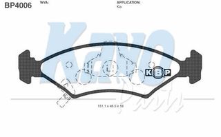 ΤΑΚΑΚ.ΕΜ.KIA SHUMA ATESYS. ΚΑΙΝ. AMC BP4006 KIA BESTA KIA SEPHIA KIA SHUMA KIA SPORTAGE