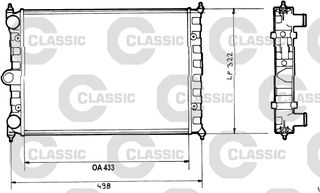 ΨΥΓ.ΝΕΡΟΥ CLASSIC POLO 90-94 ΚΑΙΝ. VALEO 316703 VW POLO