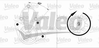 ΜΙΖΑ ΑΝΑΚΑΤΑΣΚΕΥΗ UNO/RITMO ΚΑΙΝ. VALEO 433277 AUTOBIANCHI Y10 FIAT 127 FIAT 242-SERIE FIAT FIORINO FIAT RITMO LANCIA A LANCIA Y10