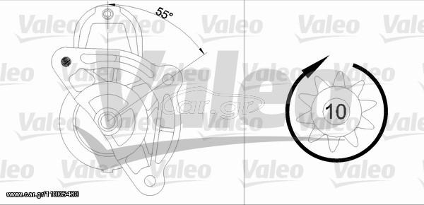 ΜΙΖΑ ΑΝΑ/ΣΚΕΥΗΣ CI.AX/ZX/SAXO ΚΑΙΝ. VALEO 433323 CITROEN AX CITROEN SAXO CITROEN XSARA NISSAN MICRA PEUGEOT 106 PEUGEOT 306 ROVER 100