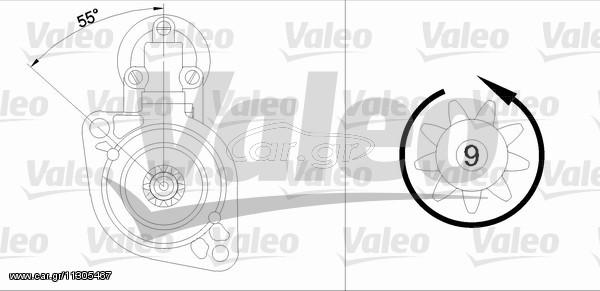 ΜΙΖΑ VW  TRANSPORTER ΚΑΙΝ. VALEO 433335 VW TRANSPORTER