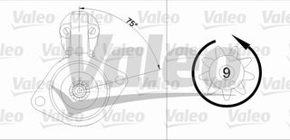 ΜΙΖΑ TRANSPORTER 1.6/1.8 73- ΚΑΙΝ. VALEO 436024 VW TRANSPORTER