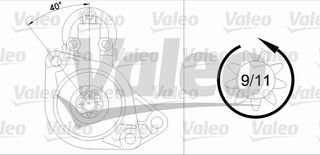 ΜΙΖΑ SKODA OCTAVIA 1.9SD 97-98 ΚΑΙΝ. VALEO 455930 AUDI A3 FORD GALAXY MERCEDES-BENZ V-CLASS SEAT ALHAMBRA SEAT CORDOBA SEAT IBIZA SEAT INCA SEAT LEON SEAT TOLEDO SKODA OCTAVIA VW BORA VW CADDY VW COR